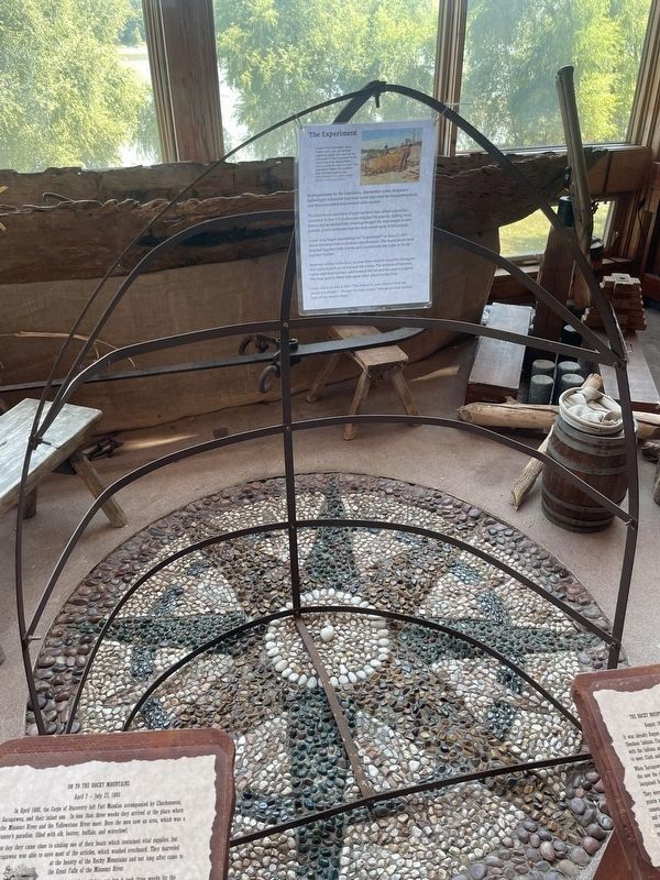 The Experiment Marker moved to inside the Museum image. Click for full size.
