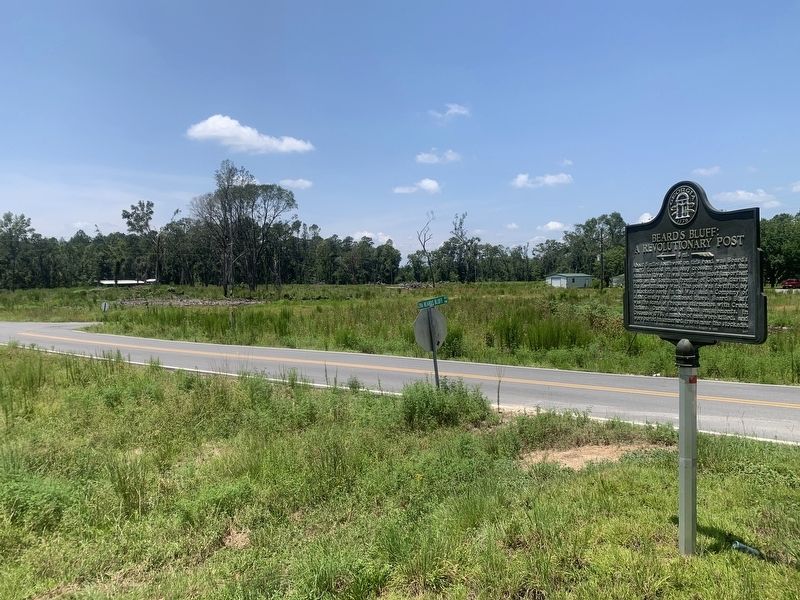 Beard's Bluff: A Revolutionary Post Marker. Click for full size. Beard's Bluff: A Revolutionary Post Marker image. Click for full size.