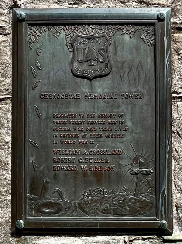 Chenocetah Memorial Tower Marker. Click for full size. Chenocetah Memorial Tower Marker image. Click for full size.