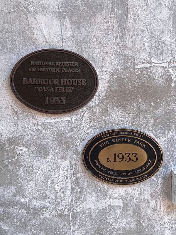 Robert Bruce Barbour House Marker image. Click for full size.