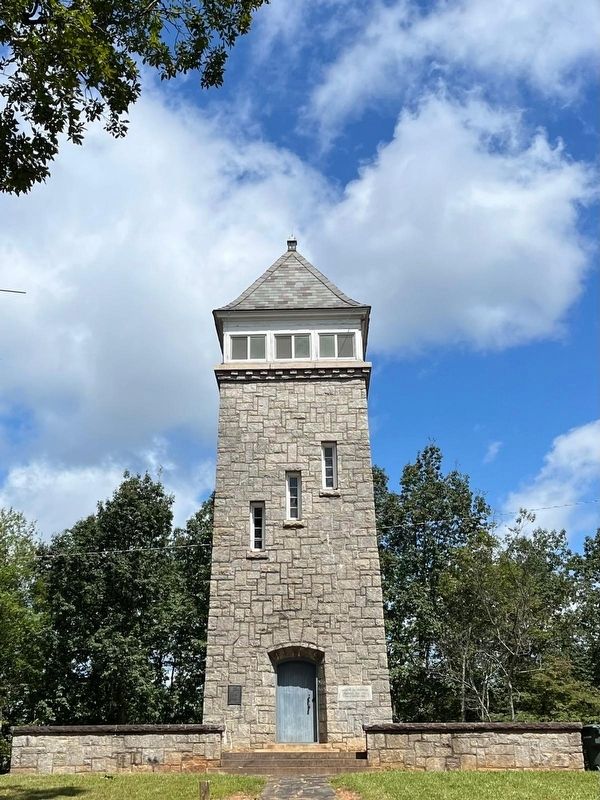 Chenocetah Memorial Tower Marker. Click for full size. Chenocetah Memorial Tower Marker image. Click for full size.