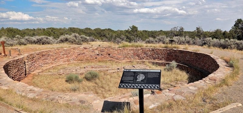 The Great Kiva Marker image. Click for full size.