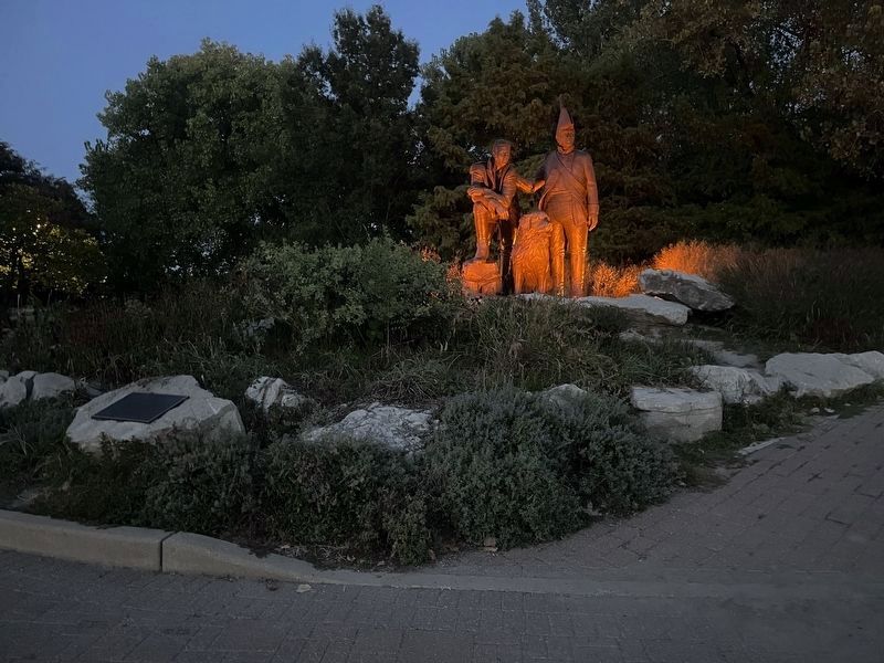 Lewis & Clark Monument. Click for full size. Lewis & Clark Monument image. Click for full size.