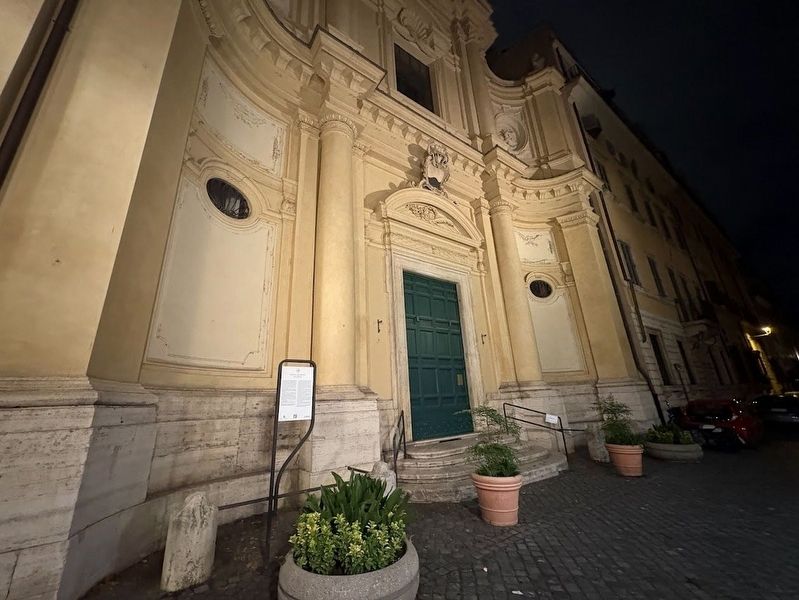 The Church of Saint Catherine of Siena on Via Giulia. Click for full size. The Church of Saint Catherine of Siena on Via Giulia image. Click for full size.