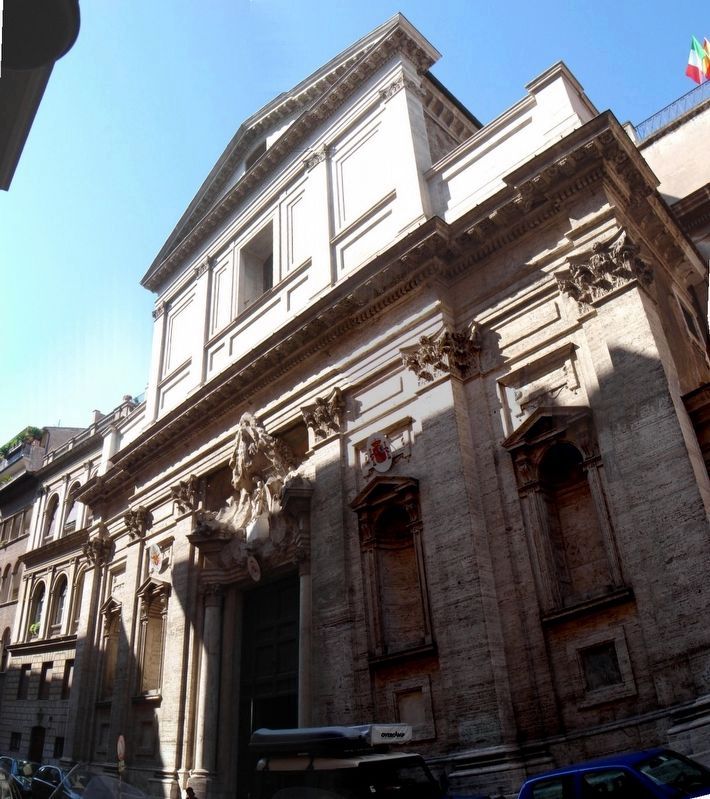 Daytime photo of Santa Maria in Monserrato degli Spagnoli. Click for full size. Daytime photo of Santa Maria in Monserrato degli Spagnoli image. Click for full size.