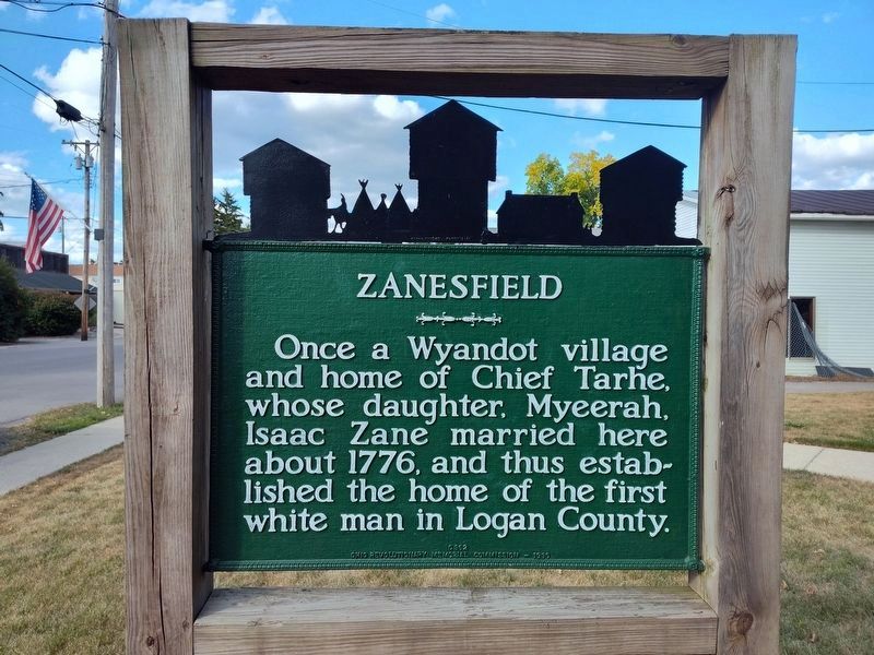 Zanesfield Marker. Click for full size. Zanesfield Marker image. Click for full size.