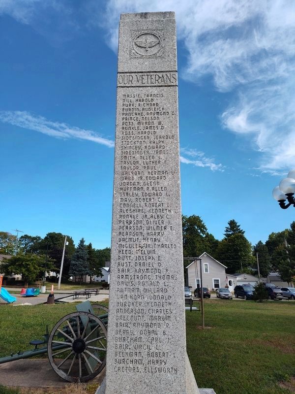 St. Paris and Johnson Township World War II Memorial image. Click for full size.