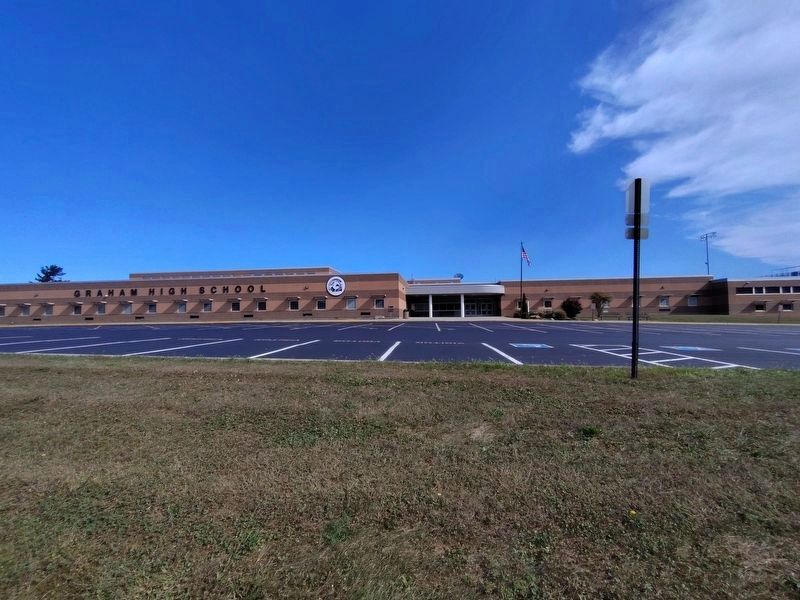 Graham High School. Click for full size. Graham High School image. Click for full size.