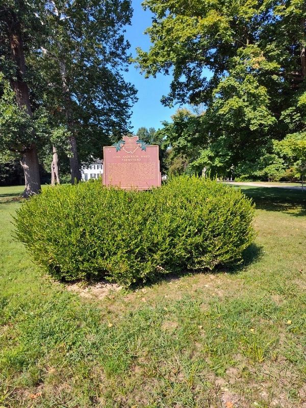 John Anderson Ward Farmstead / John Quincy Adams Ward & Edgar Melville Ward Marker. Click for full size. John Anderson Ward Farmstead / John Quincy Adams Ward & Edgar Melville Ward Marker image. Click for full size.