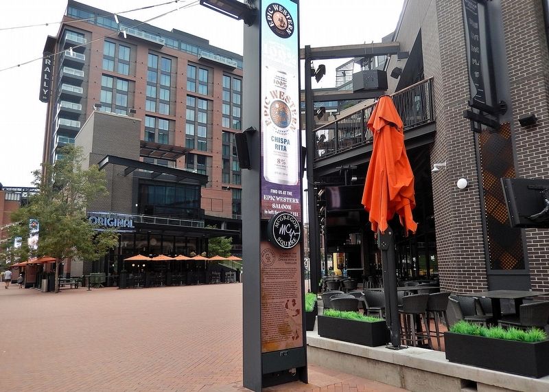 Coors Field Opens with a Thriller Marker image. Click for full size.