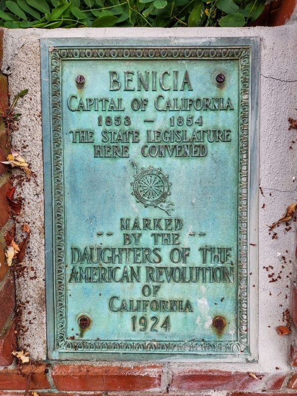 Benicia Marker image. Click for full size.