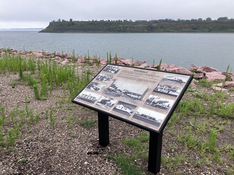 Riverdale Marker. Click for full size. Riverdale Marker image. Click for full size.