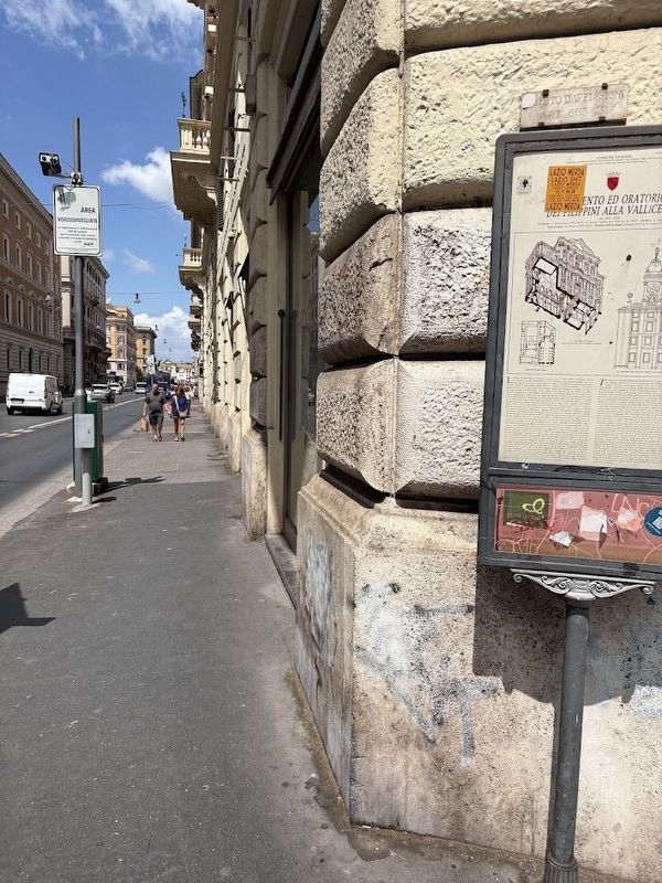 Convento ed Oratorio dei Filippini alla Vallicella / Convent and Oratory of Saint Philip Neri Marker image. Click for full size.