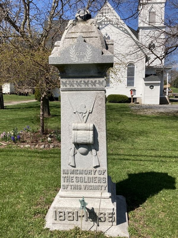 In Memory of Soldiers in This Vicinity Marker. Click for full size. In Memory of Soldiers in This Vicinity Marker image. Click for full size.