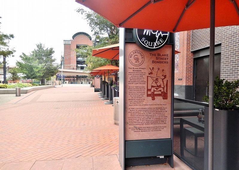 The Blake Street Bombers Marker image. Click for full size.