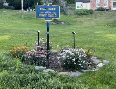 Bradt House Marker. Click for full size. Bradt House Marker image. Click for full size.