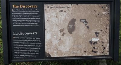 Brent Crater: The Discovery - Marker. Click for full size. Brent Crater: The Discovery - Marker image. Click for full size.