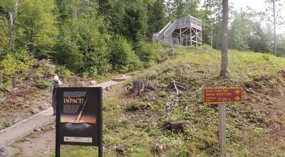 Brent Crater Viewing Tower. Click for full size. Brent Crater Viewing Tower image. Click for full size.