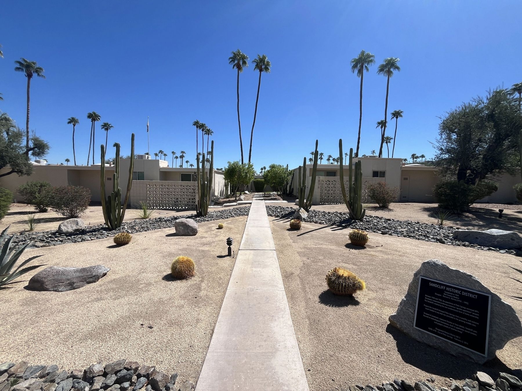 Sandcliff Historic District Marker image. Click for full size.