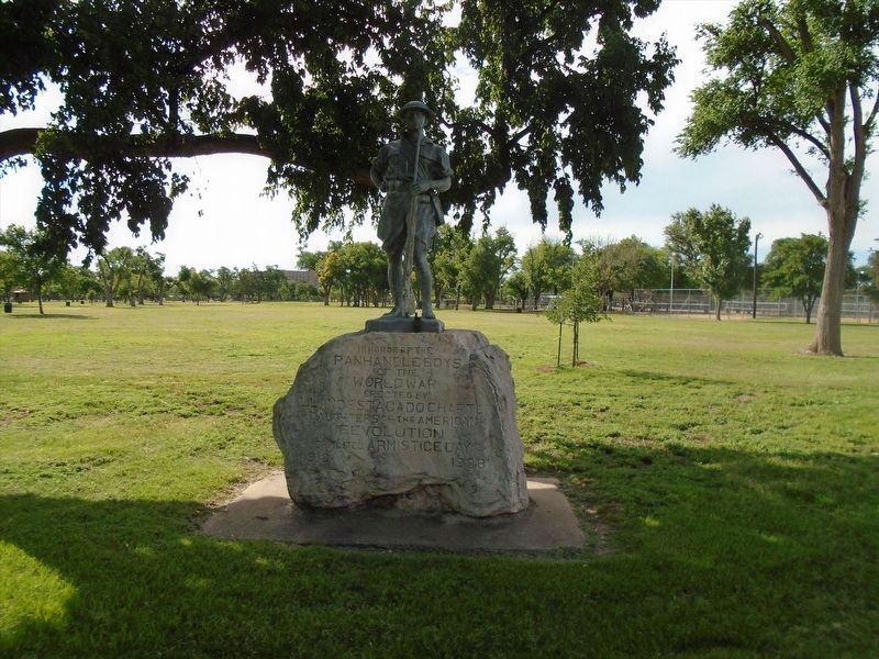 Panhandle Boys of the World War Marker. Click for full size. Panhandle Boys of the World War Marker image. Click for full size.