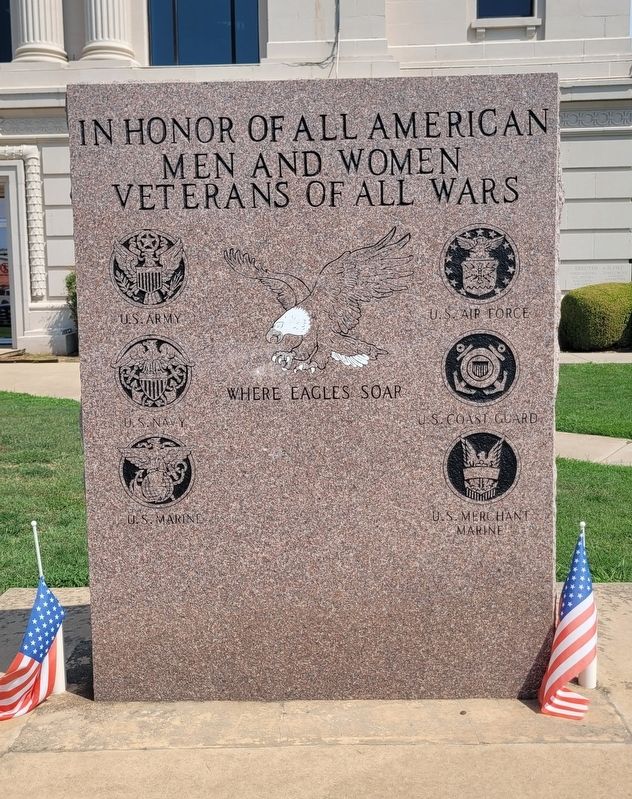 Bryan County V.F.W. Memorial image. Click for full size.