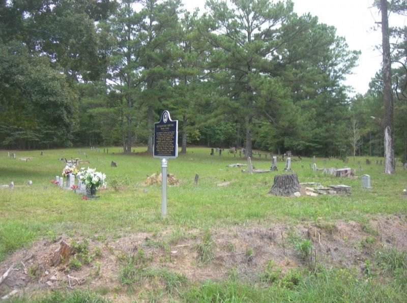 BUTTAHATCHEE CEMETERY Marker image. Click for full size.