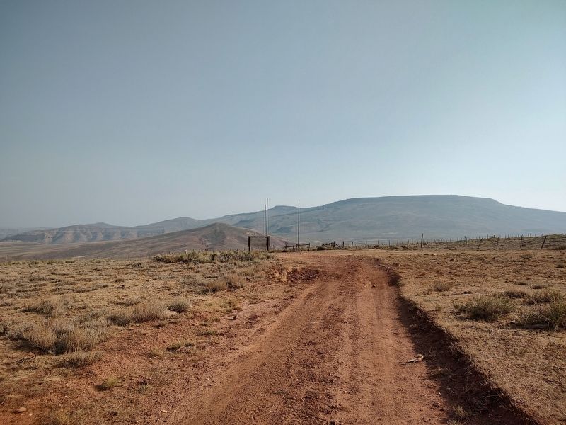 Tri-State Corner of Wyoming, Utah and Colorado Monument image. Click for full size.