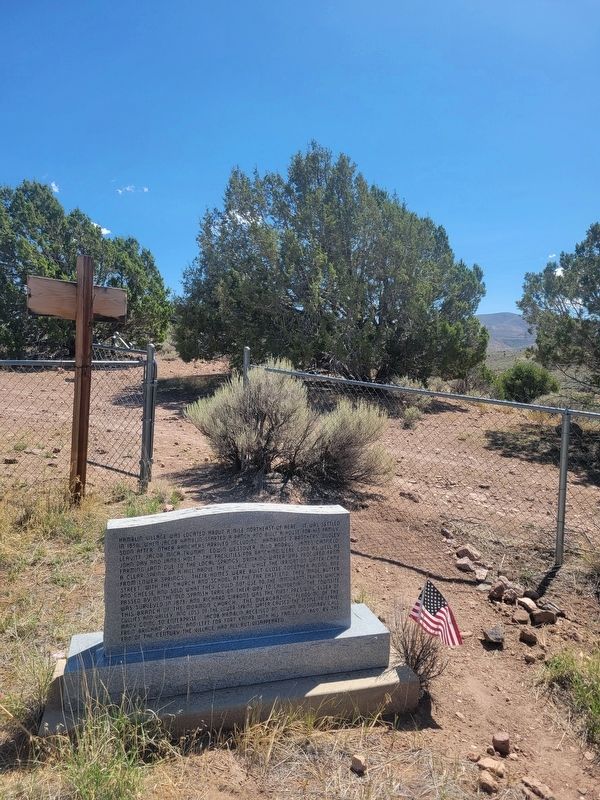 Hamblin Village Marker. Click for full size. Hamblin Village Marker image. Click for full size.