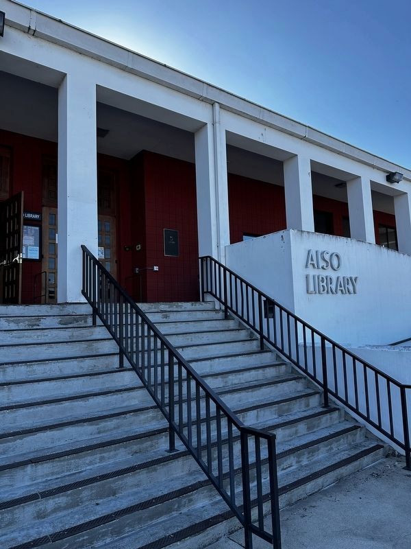 Aiso Library Viewed from Parking Lot image. Click for full size.