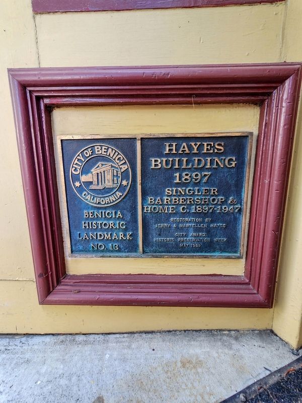 Hayes Building Marker image. Click for full size.