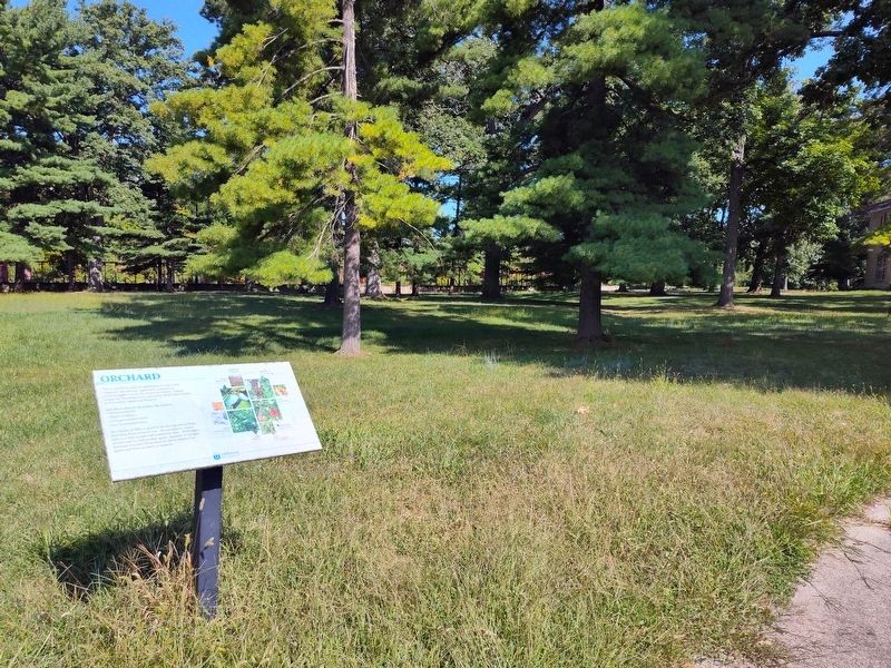 Orchard Marker. Click for full size. Orchard Marker image. Click for full size.