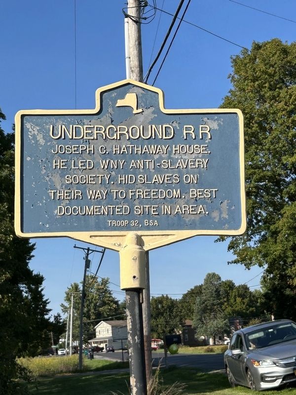 Underground RR Marker image. Click for full size.