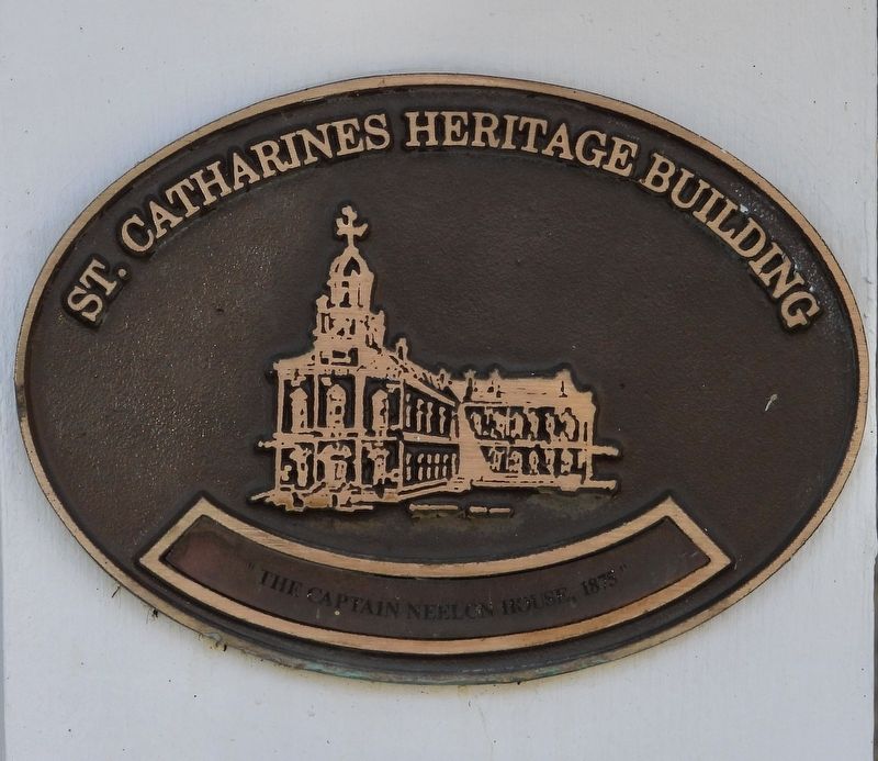The Captain Neelon House, 1875 - Marker. Click for full size. The Captain Neelon House, 1875 - Marker image. Click for full size.