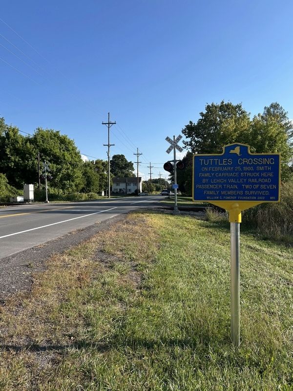 Tuttles Crossing Marker image. Click for full size.