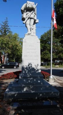 Port Dalhousie Cenotaph - Back. Click for full size. Port Dalhousie Cenotaph - Back image. Click for full size.