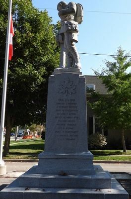 Port Dalhousie Cenotaph - Right. Click for full size. Port Dalhousie Cenotaph - Right image. Click for full size.