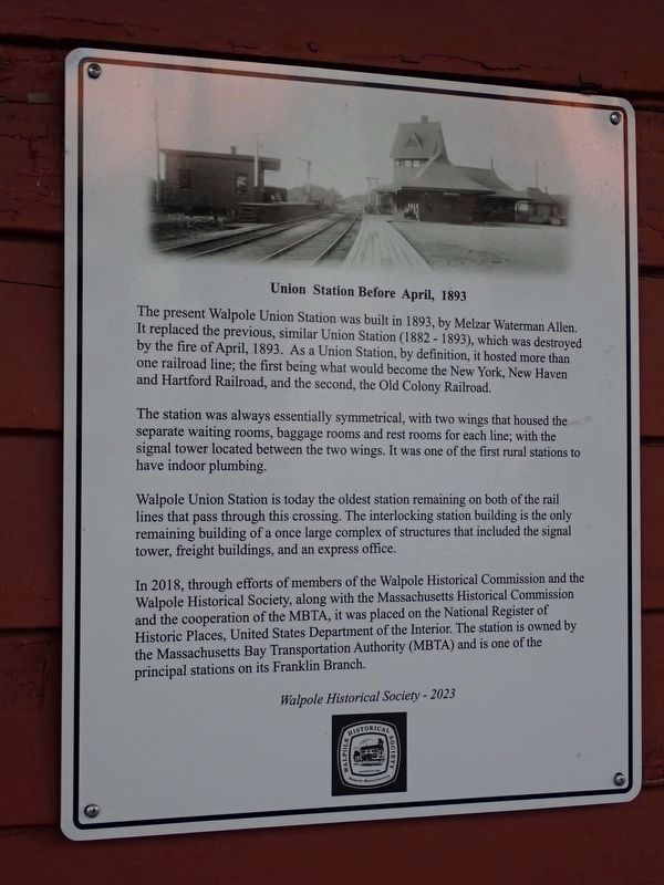 Union Station Marker image. Click for full size.