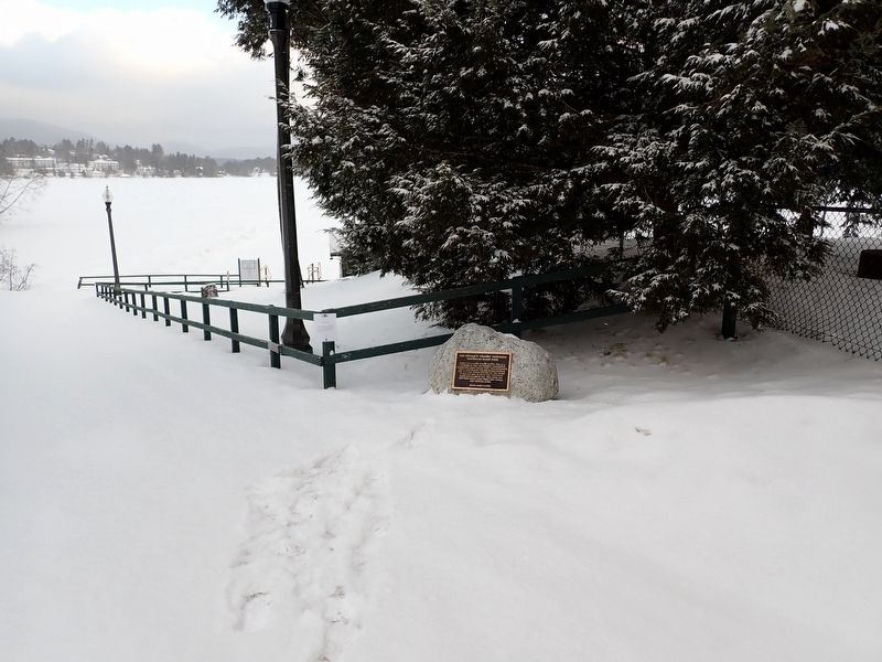 The Gerald F. Cassidy Memorial Toboggan Slide Park Marker image. Click for full size.