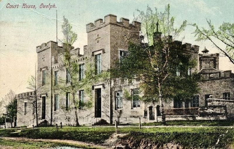 Wellington County Courthouse in 1908. Click for full size. Wellington County Courthouse in 1908 image. Click for full size.