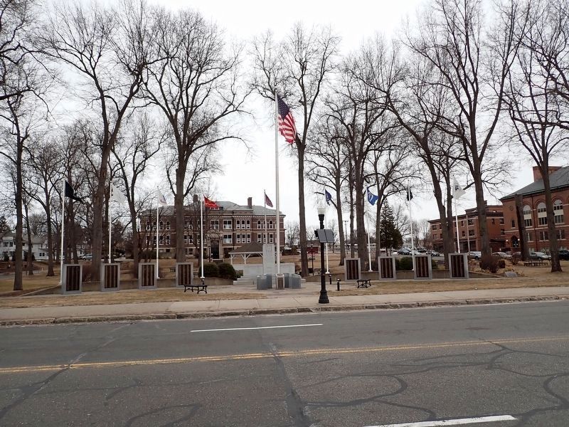 Ludlow Call to Colors Memorial image. Click for full size.
