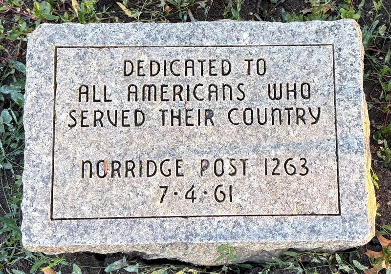 Veterans Memorial Marker image. Click for full size.