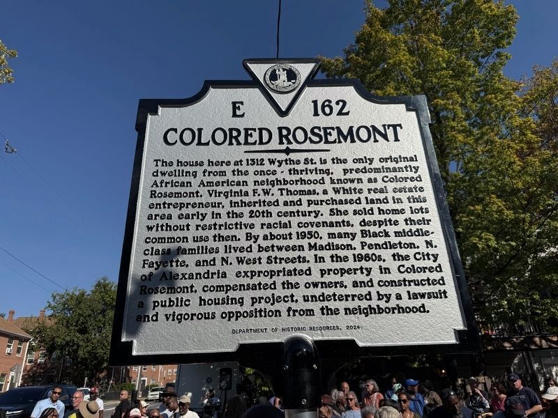 Colored Rosemont Marker. Click for full size. Colored Rosemont Marker image. Click for full size.