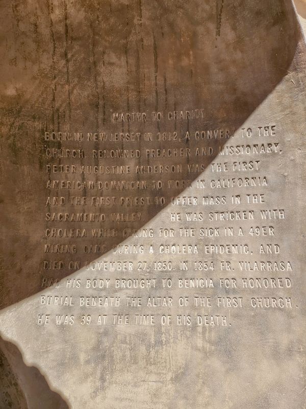 Martyr to Charity Marker image. Click for full size.