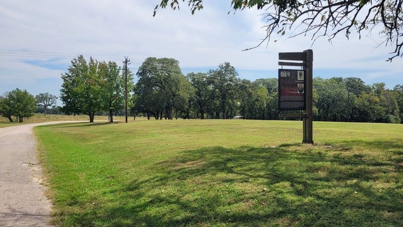 The view of the marker along the road image. Click for full size.