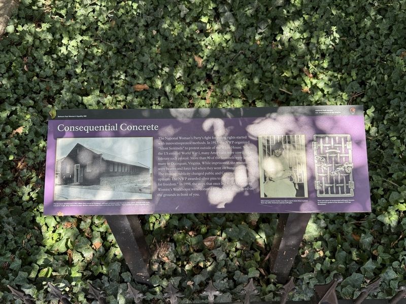 Consequential Concrete Marker image. Click for full size.