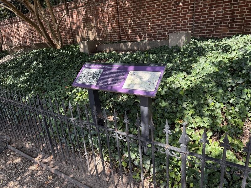 National Woman's Party Headquarters Marker image. Click for full size.