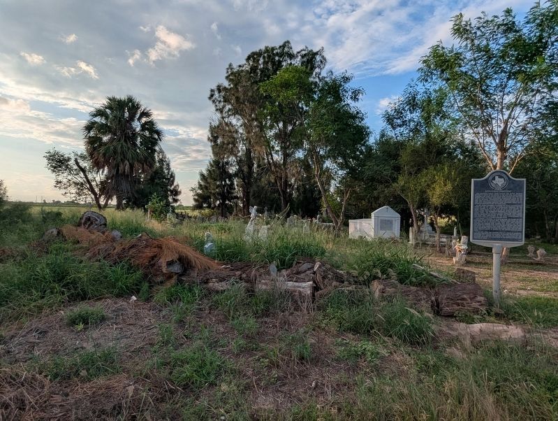 Longoria Cemetery Marker image. Click for full size.