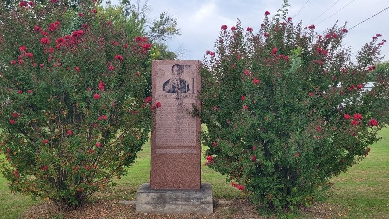 Carl Bert Albert Marker. Click for full size. Carl Bert Albert Marker image. Click for full size.