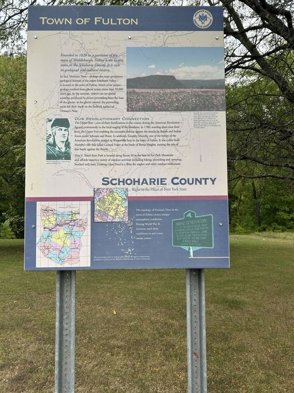 Town of Fulton Marker. Click for full size. Town of Fulton Marker image. Click for full size.