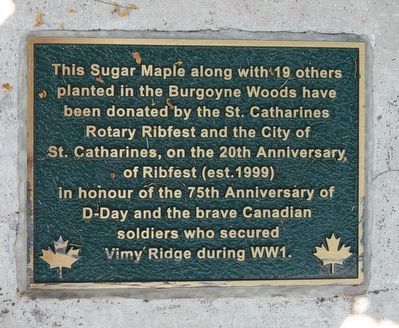 Ribfest and D-Day - Marker. Click for full size. Ribfest and D-Day - Marker image. Click for full size.